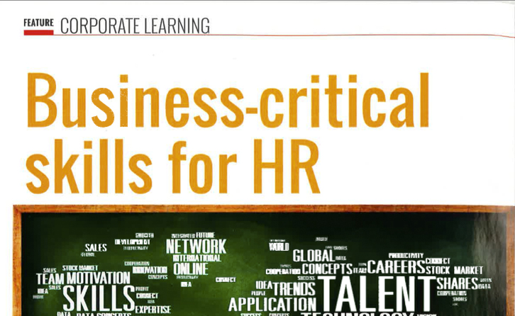 Business-critical skills for HR (Theresa Ong in HRM Asia, June 2016)